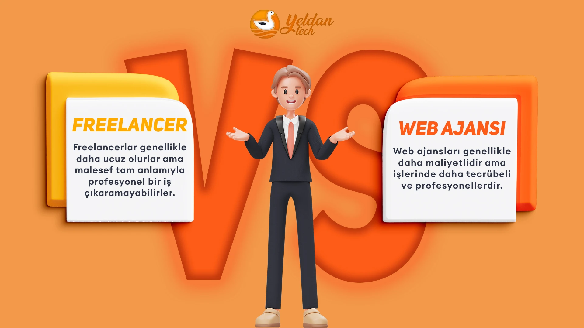Freelancer ve web ajansı arasındaki temel farklar